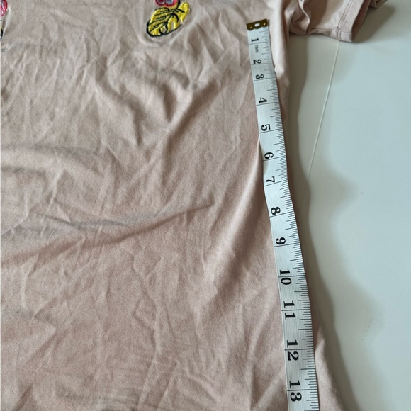 Miao Miao embroidered t shirt blouse size small - Picture 6 of 6